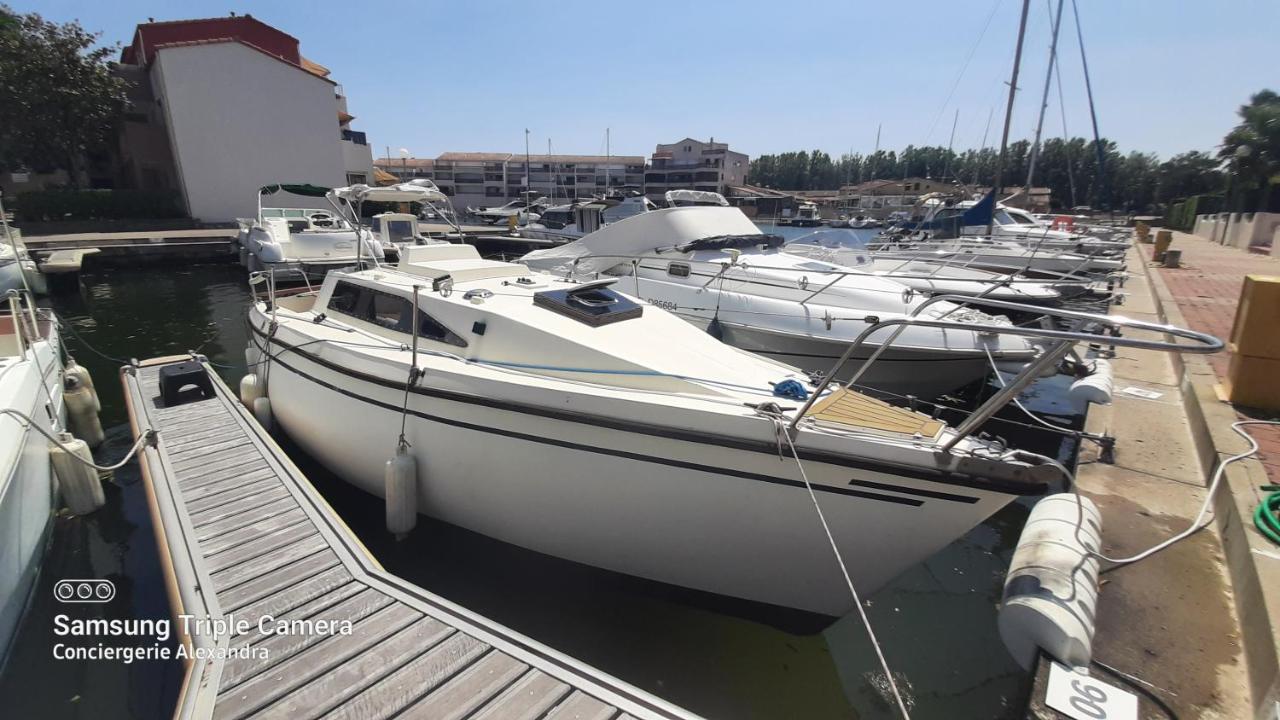 Nuit Insolite A Bord De L'Enata Un Voilier A Quai Sur La Marina De St Cyprien Сен-Киприен Екстериор снимка