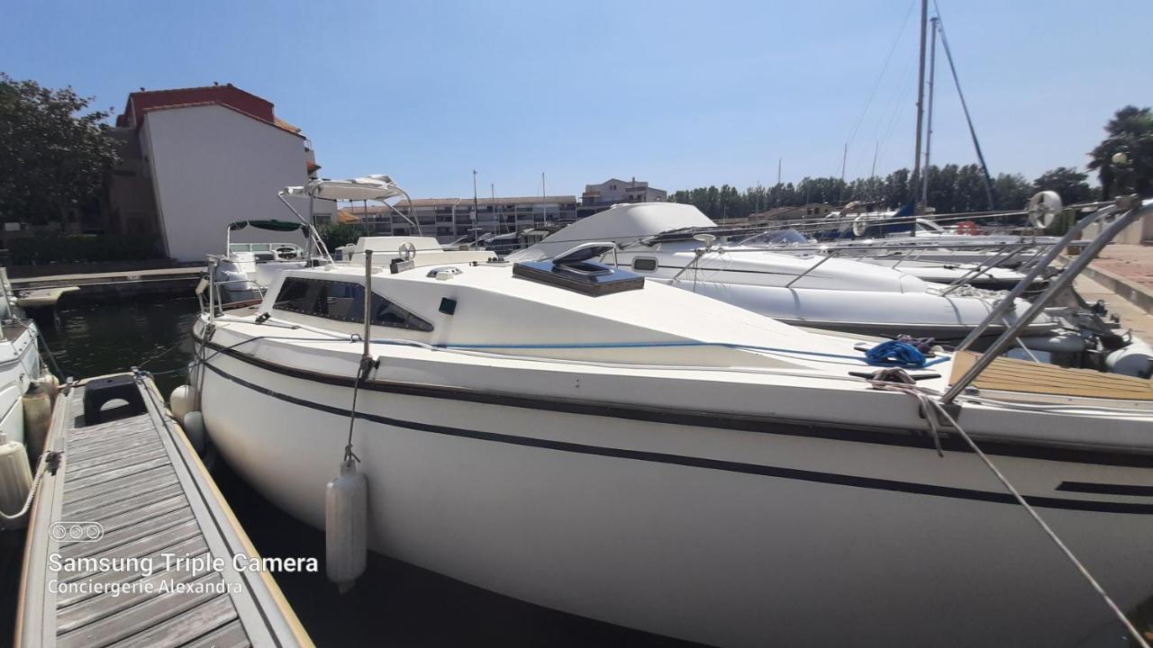 Nuit Insolite A Bord De L'Enata Un Voilier A Quai Sur La Marina De St Cyprien Сен-Киприен Екстериор снимка